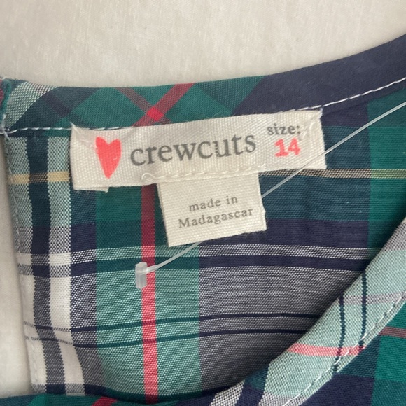 Crewcuts plaid ruffle top - Picture 3 of 3